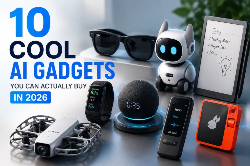 10 Cool AI Gadgets You Can Actually Buy in 2026