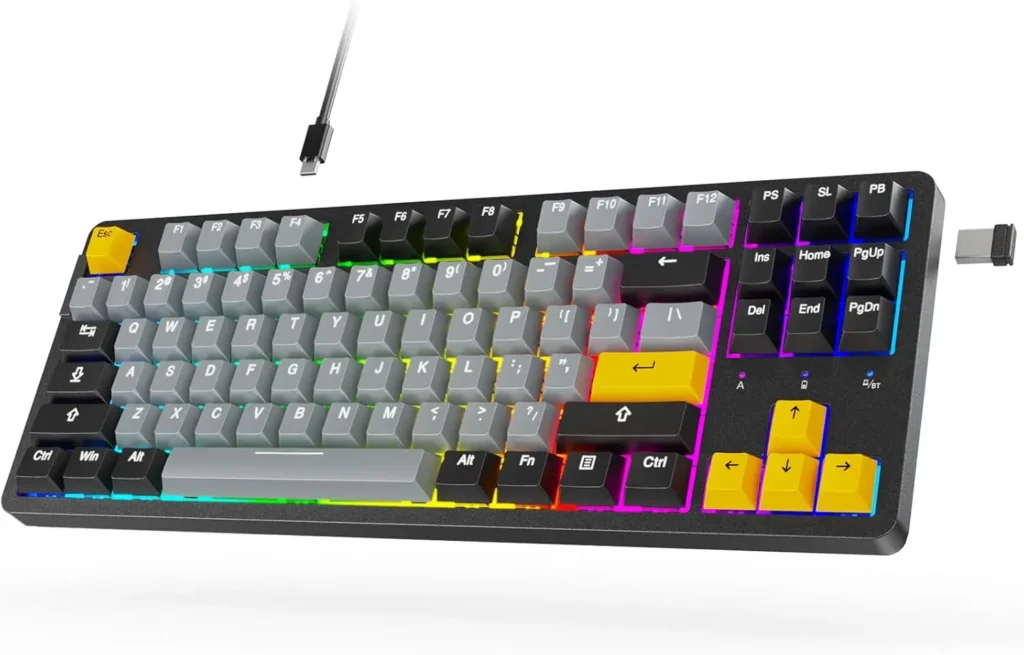 Arzopa Wireless Mechanical Gaming Keyboard