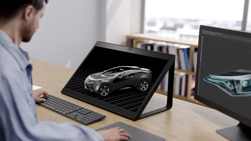 Immersity glasses-free 3D display technology at MWC 2026