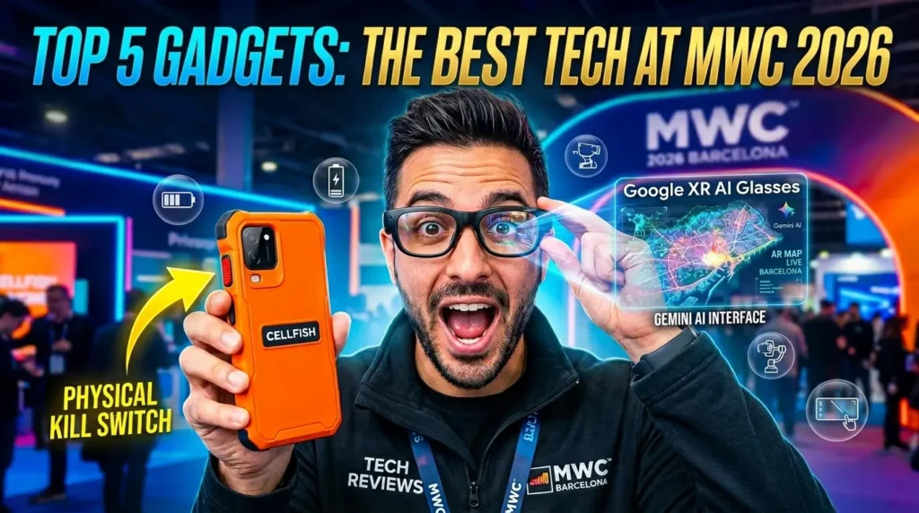 Top 5 Gadgets The Best Tech at MWC 2026 (Expert Review)
