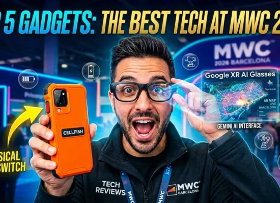Top 5 Gadgets The Best Tech at MWC 2026 (Expert Review)