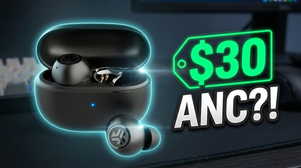 JLab Go Pop ANC true wireless earbuds review for $30.
