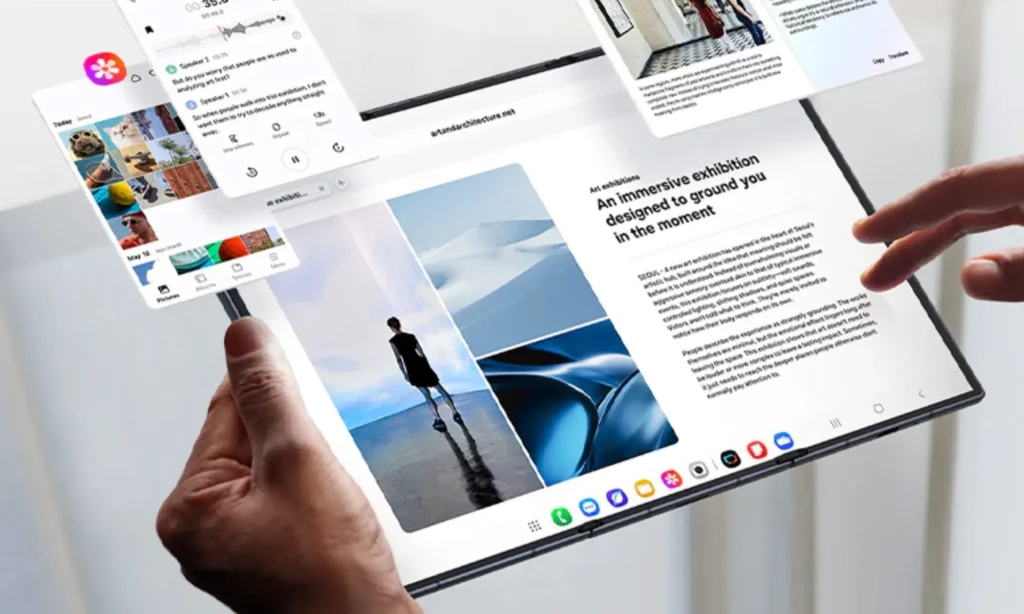 Samsung Triple Fold 10-Inch Tablet in Your Pocket