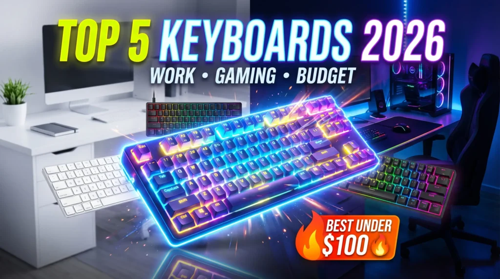Top 5 Mechanical Keyboards in 2026: Work, Gaming & Budget Image